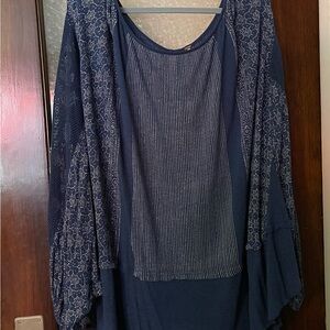 Free People Long Sleeve Blouse